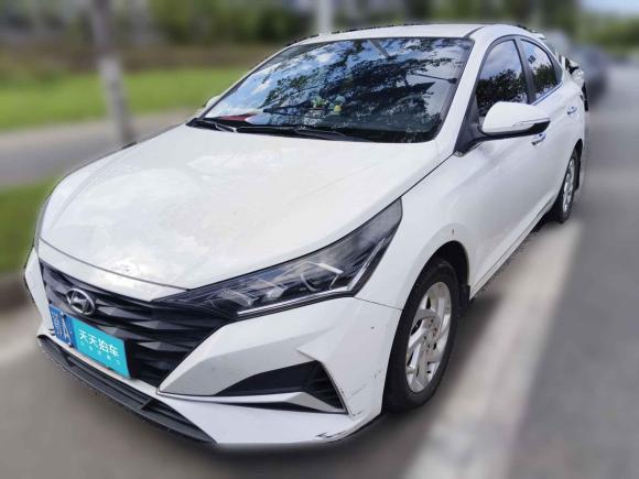 现代悦纳2020款 1.4L CVT GLS炫酷版「武汉二手车」「天天拍车」