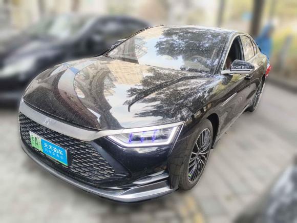 [上海·沪A] 二手比亚迪汉2020款 DM 四驱性能版豪华型