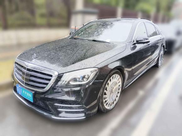 奔馳奔馳S級2019款 S 450 L 4MATIC「西安二手車」「天天拍車」