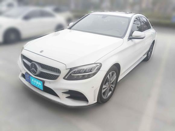 奔馳奔馳C級2019款 C 180 L 時尚型運動版「南通二手車」「天天拍車」