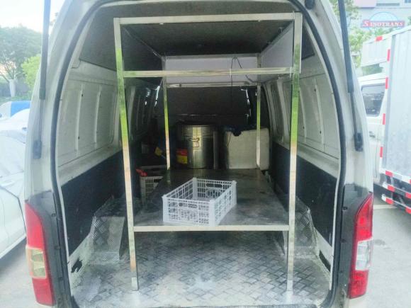 [深圳·粤B] 二手福田风景G72017款 2.0L长轴商运版厢货高顶2座4Q20M