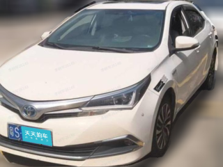 丰田卡罗拉2017款 改款双擎 1.8L E-CVT领先版