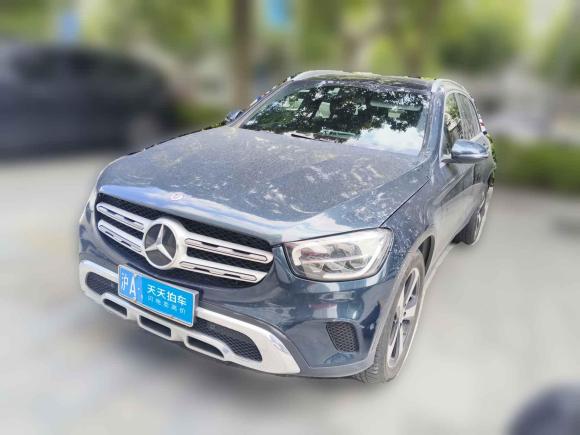 奔驰奔驰GLC2022款 改款 GLC 260 L 4MATIC 动感型「上海二手车」「天天拍车」