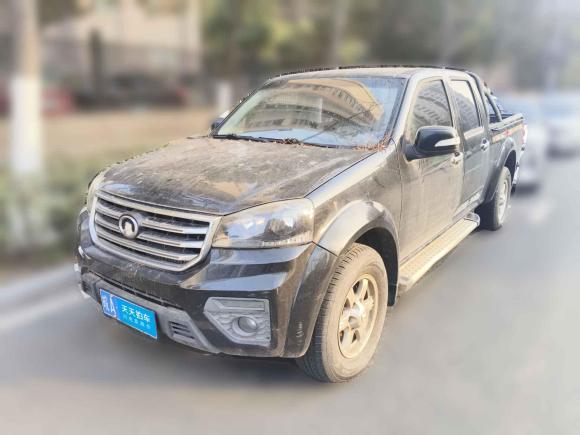 [合肥·皖A] 二手长城风骏52017款 2.0T欧洲版柴油两驱精英型大双排GW4D20B