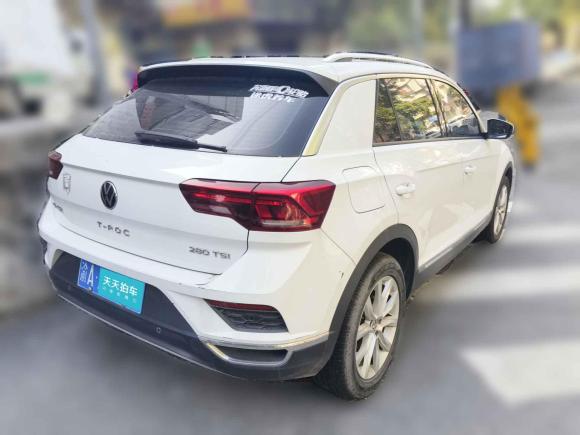 [深圳·渝A] 二手大众T-ROC探歌2021款 改款 280TSI DSG两驱精英智联版