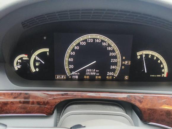 [上海·沪A] 二手奔驰奔驰S级2008款 S 350 L 豪华型