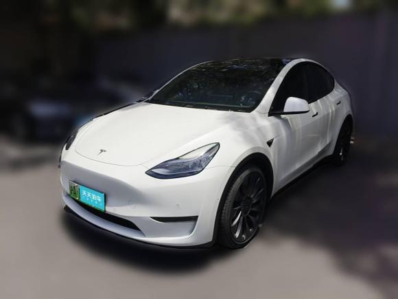 [上海·沪A] 二手特斯拉Model Y2022款 Performance高性能全轮驱动版