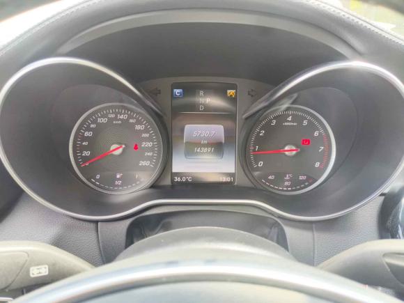 [上海·沪C] 二手奔驰奔驰C级2017款 C 200 4MATIC 轿跑版