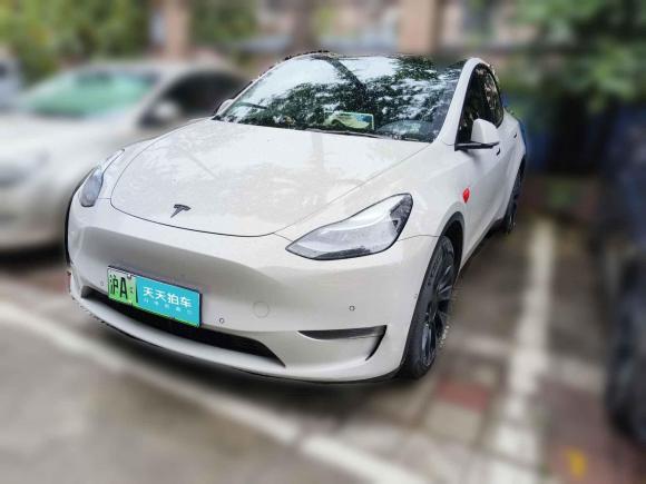 特斯拉Model Y2022款 改款 長(zhǎng)續(xù)航全輪驅(qū)動(dòng)版「上海二手車(chē)」「天天拍車(chē)」