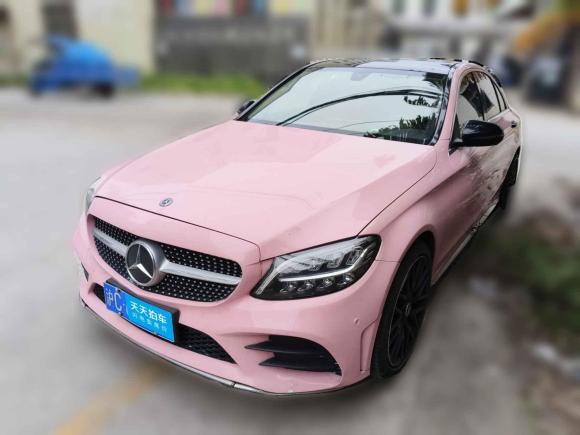 [温州·沪C] 二手奔驰奔驰C级2020款 C 200 L 时尚型运动版