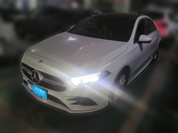 [广州·湘N] 二手奔驰奔驰A级2020款 改款 A 200 L 运动轿车时尚型