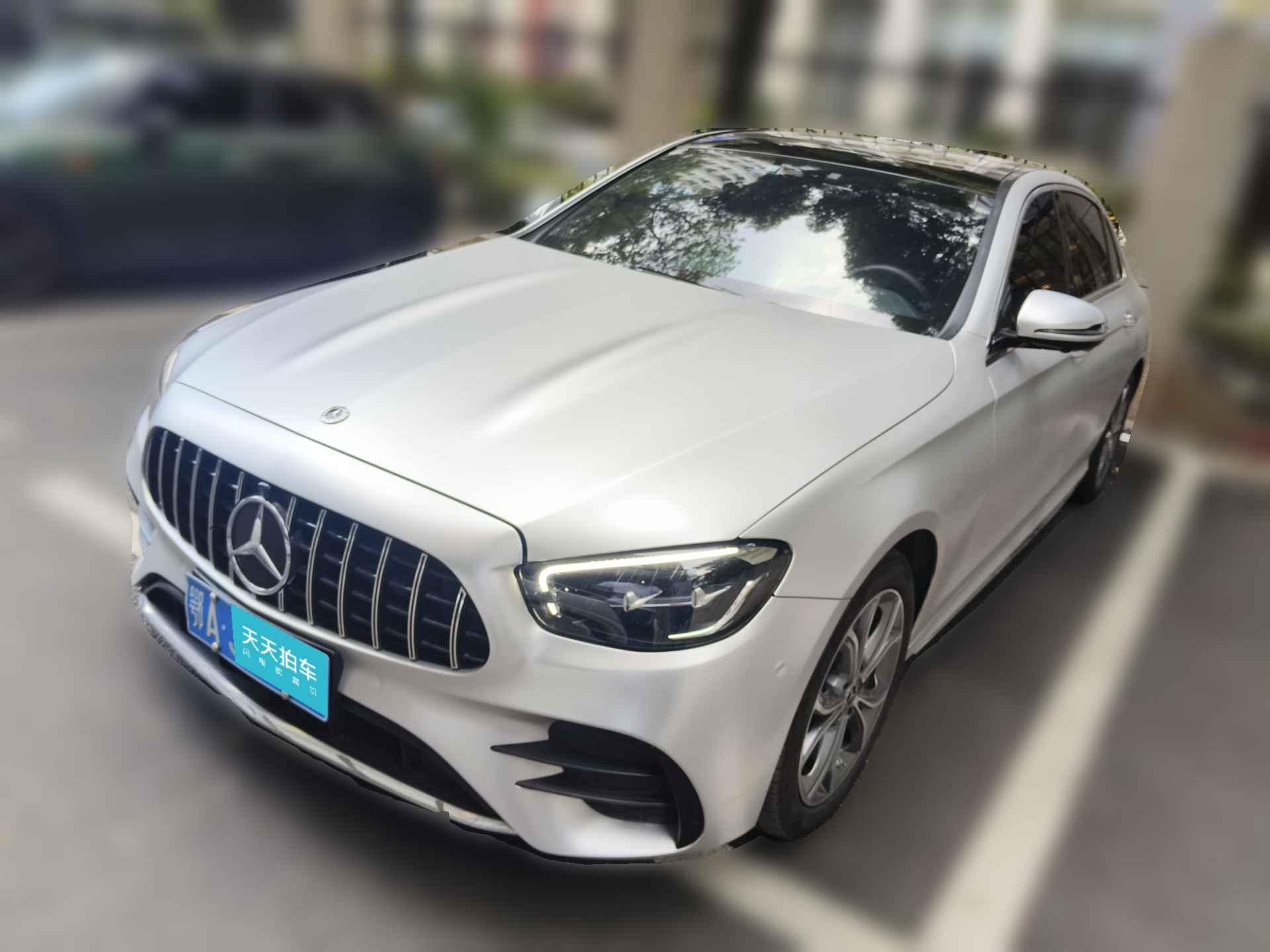 [武汉·鄂A] 奔驰奔驰E级2022款 E 300 L 运动豪华型
