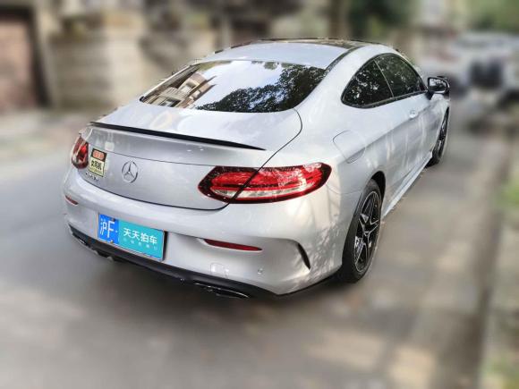 [上海·沪F] 二手奔驰奔驰C级2022款 改款 C 260 轿跑车