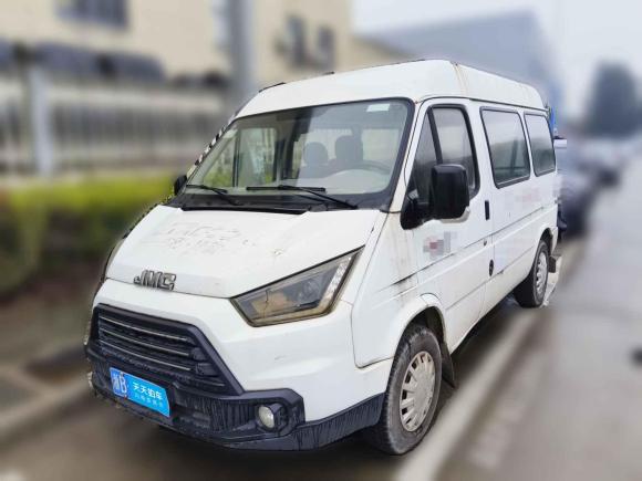 [宁波·浙B] 二手江铃特顺2017款 2.8T商运型短轴中顶6/7/8座JX493