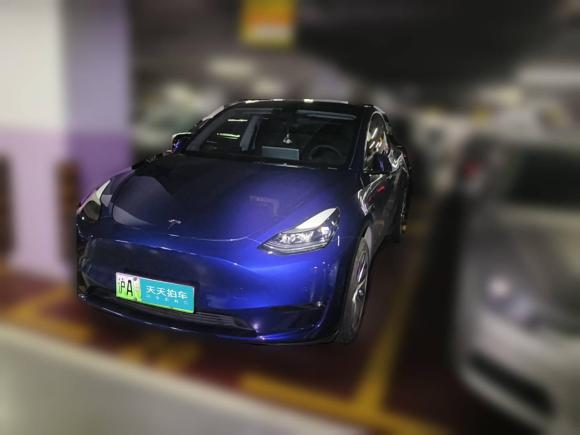 [上海·沪A] 二手特斯拉Model Y2021款 长续航全轮驱动版 3D7