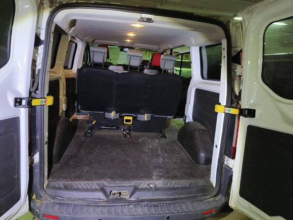 [杭州·浙B] 二手福特全顺2017款 2.0T柴油多功能商用车短轴低顶国V