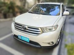 [深圳·粤B]丰田&nbsp;&nbsp;汉兰达&nbsp;&nbsp;2012款 2.7L 两驱7座精英版