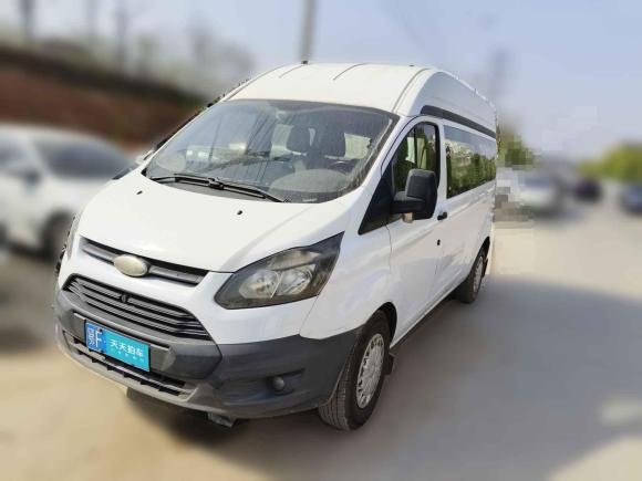 福特全顺2017款 2.0T柴油多功能商用车中轴中顶国V「武汉二手车」「天天拍车」