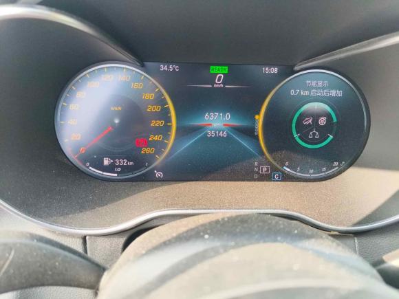 [上海·沪B] 二手奔驰奔驰C级2021款 C 260 L 运动星耀臻藏版