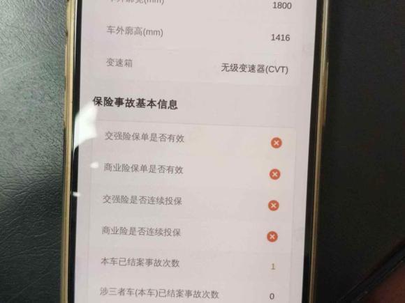 [广州·粤R] 二手本田思域2016款 220TURBO CVT豪华版