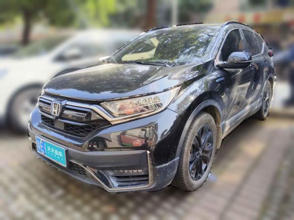 本田本田CR-V2021款 銳·混動 2.0L 兩驅(qū)凈·黑爵士版「佛山二手車」「天天拍車」