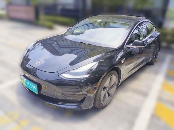 特斯拉Model 32020款 改款 標準續航后驅升級版「上海二手車」「天天拍車」