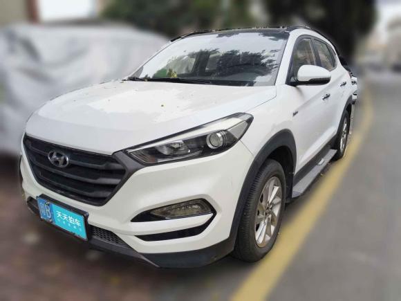 现代途胜2015款 1.6T 双离合两驱智能型「深圳二手车」「天天拍车」