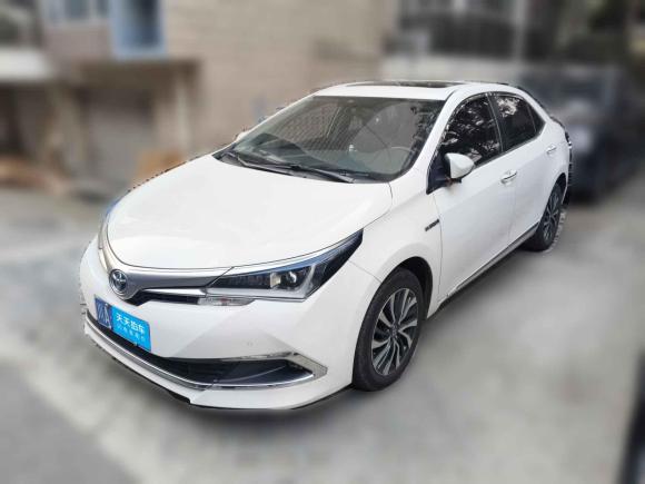 丰田卡罗拉2017款 改款双擎 1.8L E-CVT精英版「成都二手车」「天天拍车」
