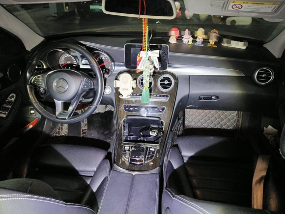 [武汉·鲁A] 二手奔驰奔驰C级2015款 改款 C 200 L