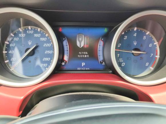 [宁波·浙B] 二手玛莎拉蒂Ghibli2017款 3.0T 标准版