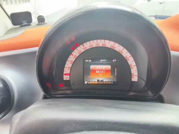 [无锡·苏B] 二手smartsmart fortwo2015款 1.0L 52千瓦硬顶激情版