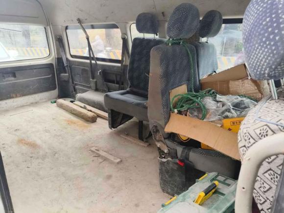 [武汉·鄂A] 二手福田蒙派克S2013款 2.8T财富快车经典型 柴油长轴ISF2.8