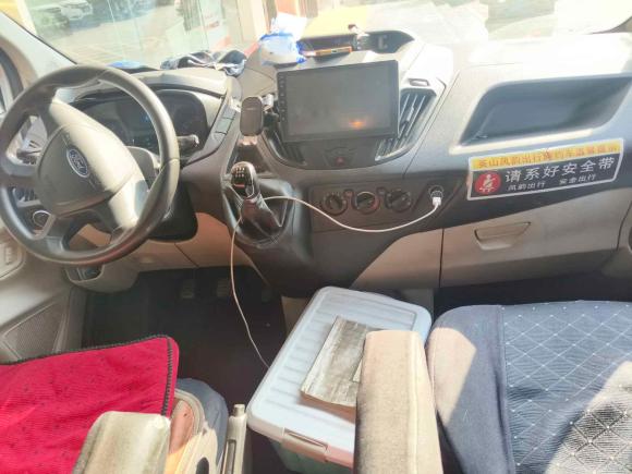 [武汉·鄂W] 二手福特全顺2019款 2.0T柴油商旅型短轴低顶7座国VI