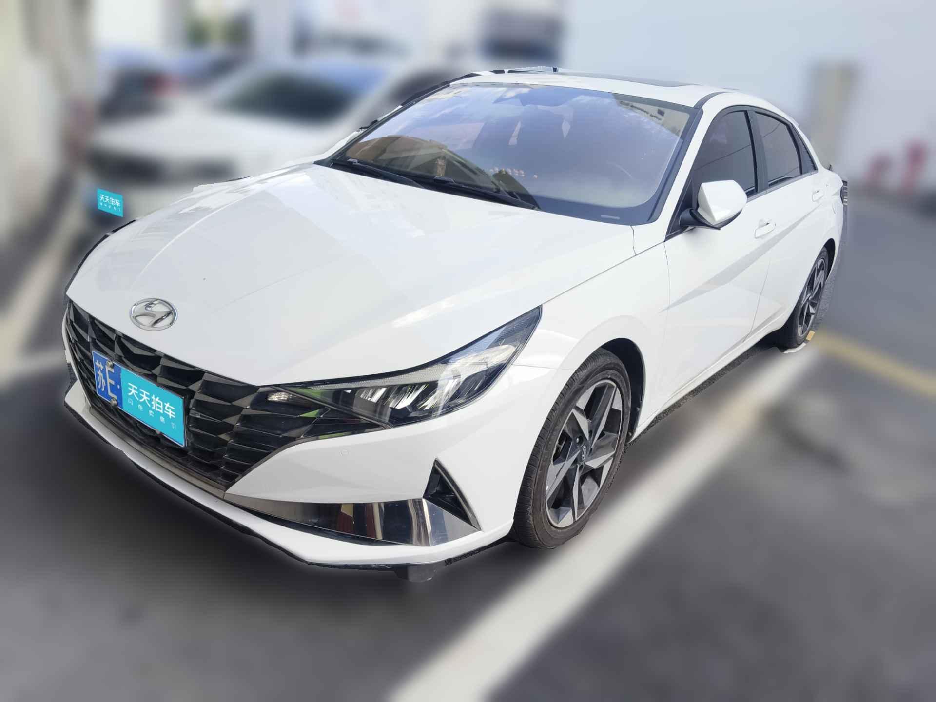 [深圳·苏E] 现代伊兰特2021款 1.5L CVT LUX尊贵版