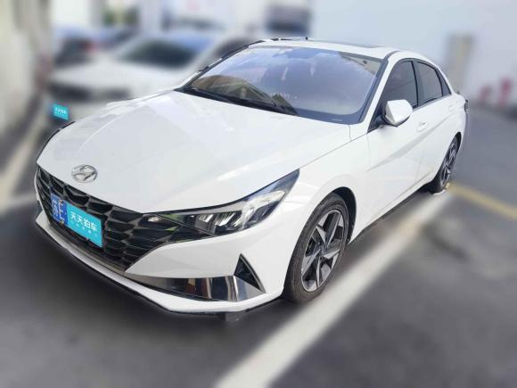 [深圳·苏E] 二手现代伊兰特2021款 1.5L CVT LUX尊贵版