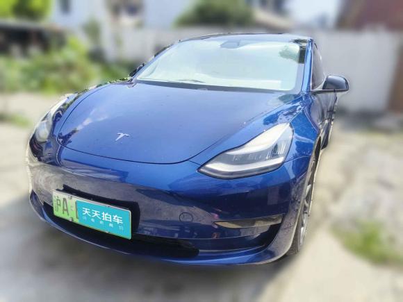 特斯拉Model 32019款 长续航后驱版「上海二手车」「天天拍车」