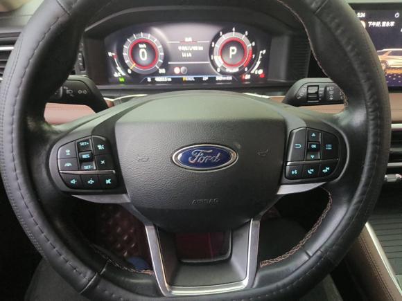 [武汉·鄂A] 二手福特探险者2020款 EcoBoost 285 四驱钛金版 7座