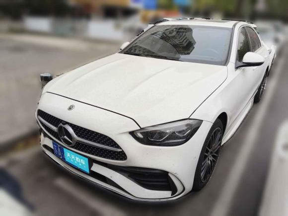 奔驰奔驰C级2022款 C 200 L 运动版「南京二手车」「天天拍车」