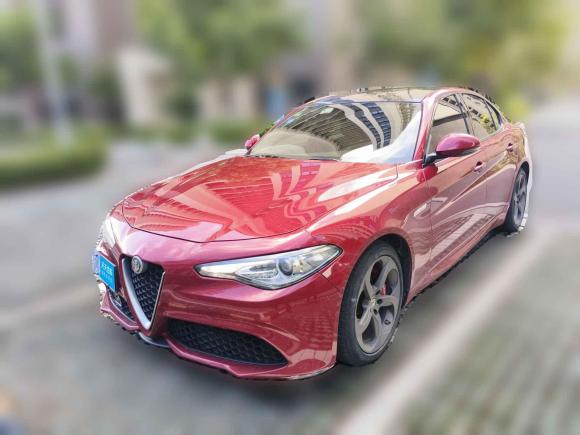 [上海·沪D] 二手阿尔法·罗密欧Giulia朱丽叶2017款 2.0T 280HP Milano限量版