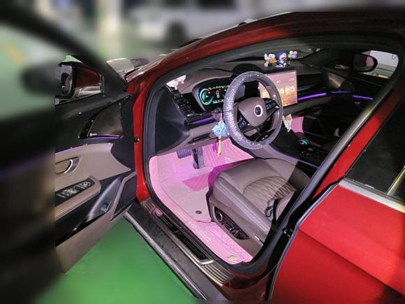 [上海·沪A] 二手比亚迪汉2020款 EV 四驱高性能版旗舰型