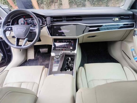 [济南·鲁A] 二手奥迪奥迪A6L2021款 55 TFSI quattro 旗舰致雅型