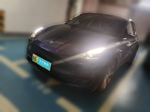 特斯拉Model Y2022款 后轮驱动版「深圳二手车」「天天拍车」