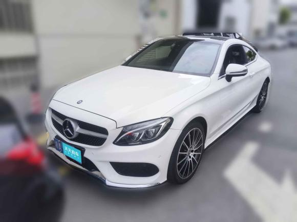 奔馳奔馳C級2017款 C 200 4MATIC 轎跑版「上海二手車」「天天拍車」