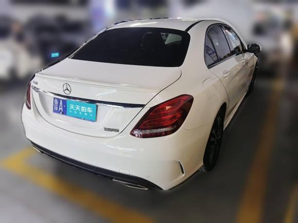 [济南·鲁A] 二手奔驰奔驰C级2017款 改款 C 200 运动版