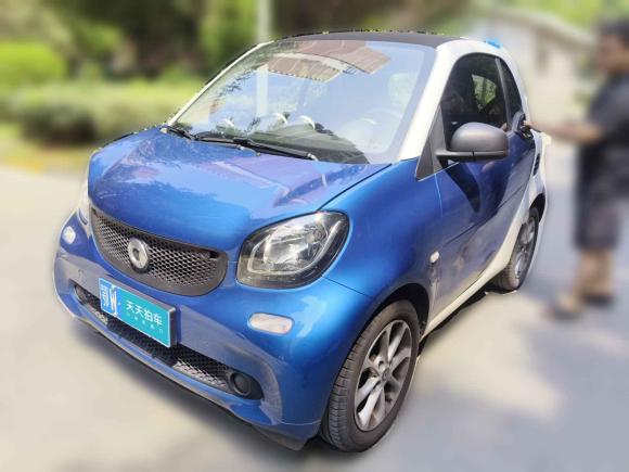 [武汉·鄂W] 二手smartsmart fortwo2018款 1.0L 52千瓦硬顶灵动版 国V