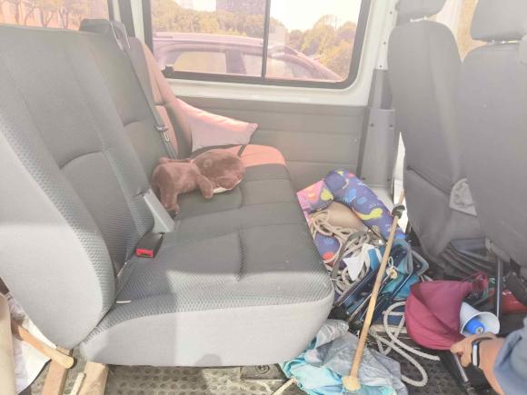 [宁波·浙B] 二手江铃特顺2017款 2.8T商运型短轴中顶6/7/8座JX493