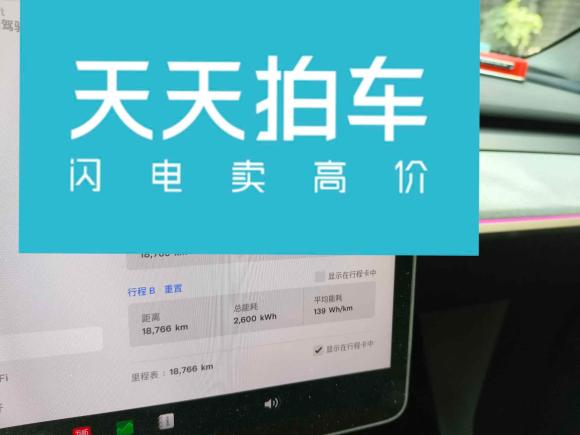 [杭州·浙A] 二手特斯拉Model Y2024款 后轮驱动版