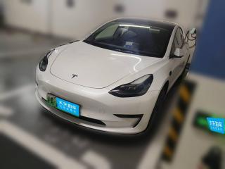 特斯拉Model 32021款 标准续航后驱升级版 3D6「上海二手车」「天天拍车」