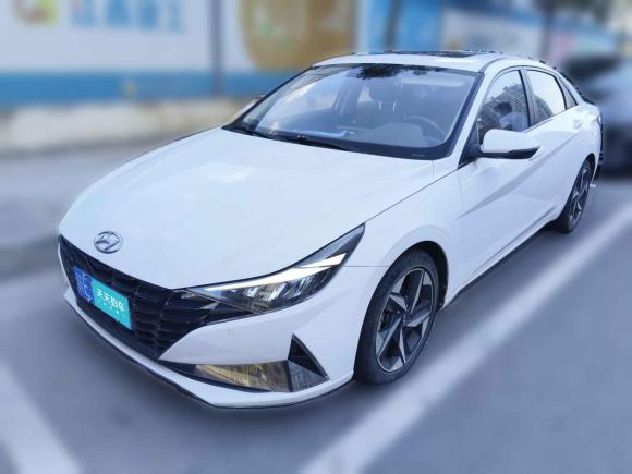 現代伊蘭特2021款 1.5L CVT GLX精英版「南昌二手車」「天天拍車」