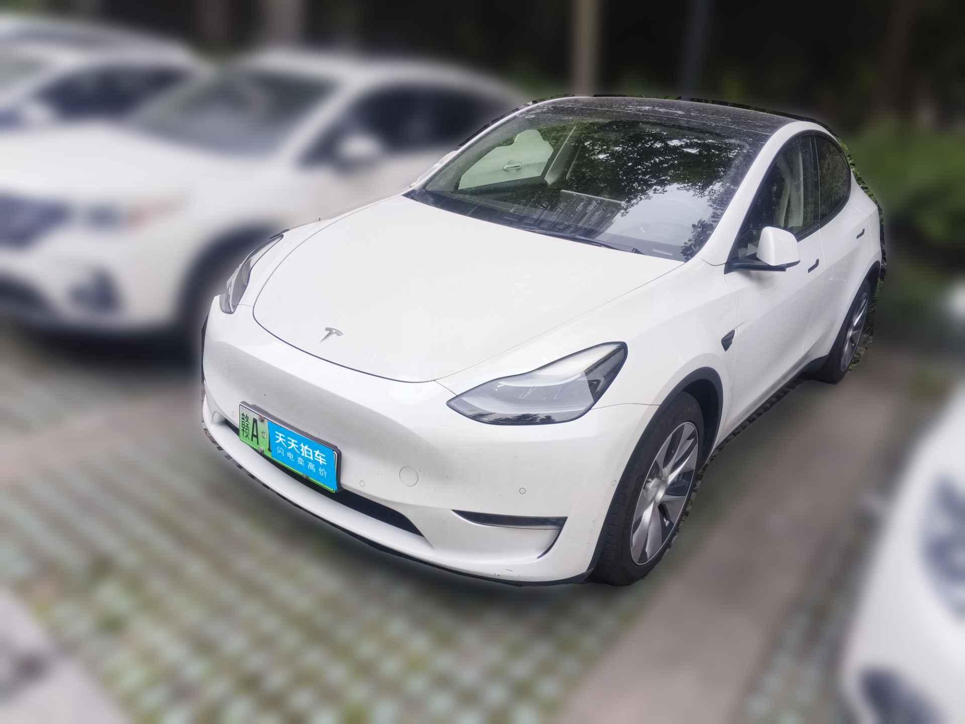 [杭州·赣A] 特斯拉Model Y2021款 长续航全轮驱动版 3D7